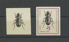 GERMANY PH 1414 – INSECTS BEETLE 1968 – PHASE PRINTS !!! – ESSAY RARE !!! ‚m5430