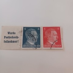 Germany 1941-42 Se-TENANT pairs(3) Used-Hinged FINE