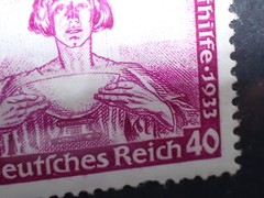 Nazi Germany 1933 Wagner Parsifal Stamp 40 Pfg 507A MH pre-WW2 Third Reich