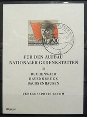German Democratic Republic Scott #288a Mini Souvenir Sheet, Used