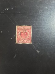 Germany 1889-1900, Imperial Eagle, Reichspost, 10 pfennig red