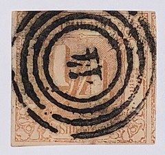 Travelstamps: 1859-1860 Germany Thurn And Taxis Stamps Scott #8, Used, Ng
