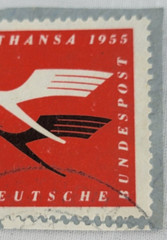 GERMANY ~ Deutrche/Bundespost/Lufthansa ~ 20 Saufend ~ Posted ~ c.1954 ~ B310