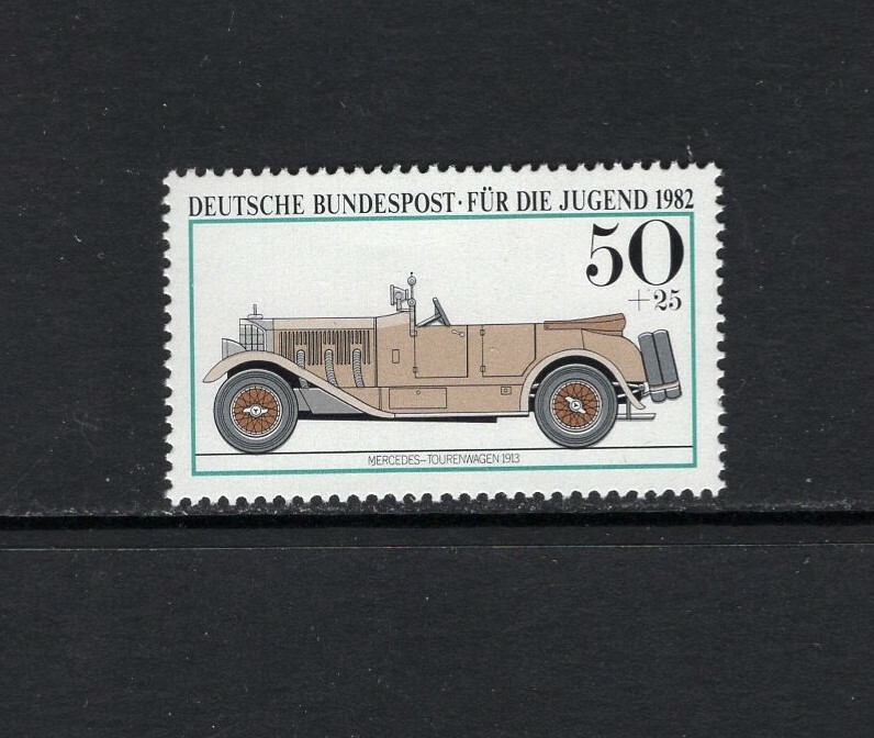 Germany 1982 ANTIQUE CAR, MERCEDES, 1913 SC B595 MNH