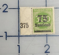 GERMANY ~ Deutrches Reich ~ 75 Saufend/300 Mark ~ Cancelled/Posted ~ c.1923