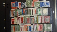 Stampsweis Germany Bund loaded collection on black stock est many 100s stamps
