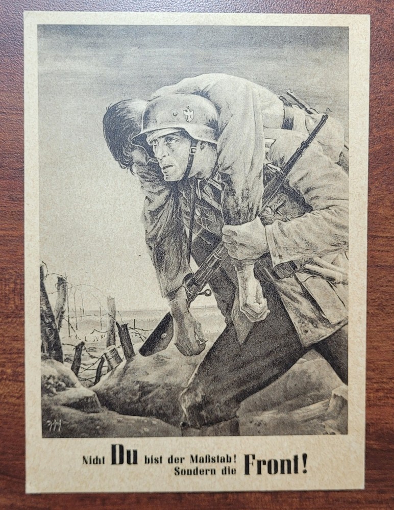 POLAND under German Occupation Nazi Party Day 1943 Mi. 106 NSDAP Postcard