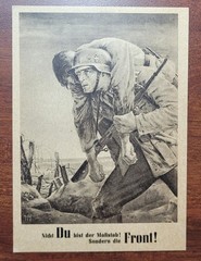 POLAND under German Occupation Nazi Party Day 1943 Mi. 106 NSDAP Postcard