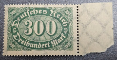 Stamp Germany Deutsches Reich 300 Mark 1922 Mi. Nr. 249 [🇩🇪39447]