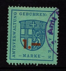 Germany Neumagen Mid 1900s 1m Local Revenue Used – S57167