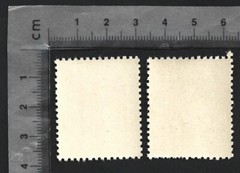 (AOP) Germany WWI WELTKRIEG 1914 poster stamps (2) WAR MIN. RITTER V KROBATIN MN