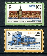 Germany – DDR : Leipzig Fair set from 1984 – mint NH
