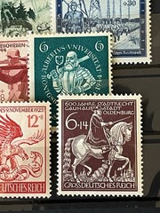 GERMANY – DEUTSCHES REICH – WWII – Collection of MNH Stamps