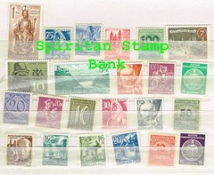 German Stamps: 23 Assorted Uncancelled Postage (13-541)