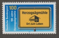 Germany 1994 # 1834 Herzogsägmühle, Social Welfare Organization, Centenary – MNH