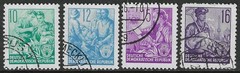 German Democratic Republic (DDR) 1953 complete 5 Year Plan issues used $ 153.00