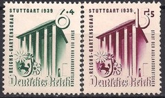 Germany 3rd Reich Mi# 692-693 MNH Stuttgart Horticultural Exhibition 1939 **