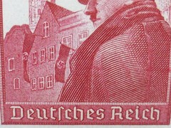 Adolf Hitler 1939 WW2 50th Birthday Stamp Third Reich Nazi Germany MNH Pfennig