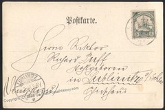 Germany 1903 SW Africa DSWA Outjo Cover Native Chrtisians Sunday Service 113069