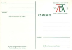 Germany: MiNr. PSo 3/04, 21.05.1971, „Albrecht Dürer“, unused
