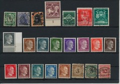 Germany, Deutsches Reich, Nazi, liquidation collection, stamps, Lot,used (BD 26)