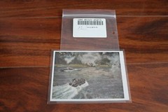 1947 Germany Postcard Cover Darmstadt to Bobstadt Military Boats In River