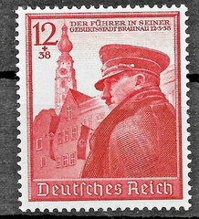 Germany Third Reich Mi# 691 MH Hitler’s 50th Birthday 1939 *