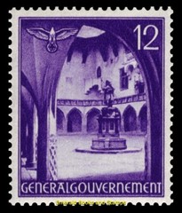 EBS Generalgouvernement 1941 – Copernicus Monument – Cracow – Michel 67 – MNH**