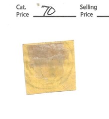 German States Thurn & Taxis Stamp # 46 , 9KR brownish yellow