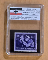WW2 WWII Third Reich Nazi Germany Military War heroes battle Stamps complete set