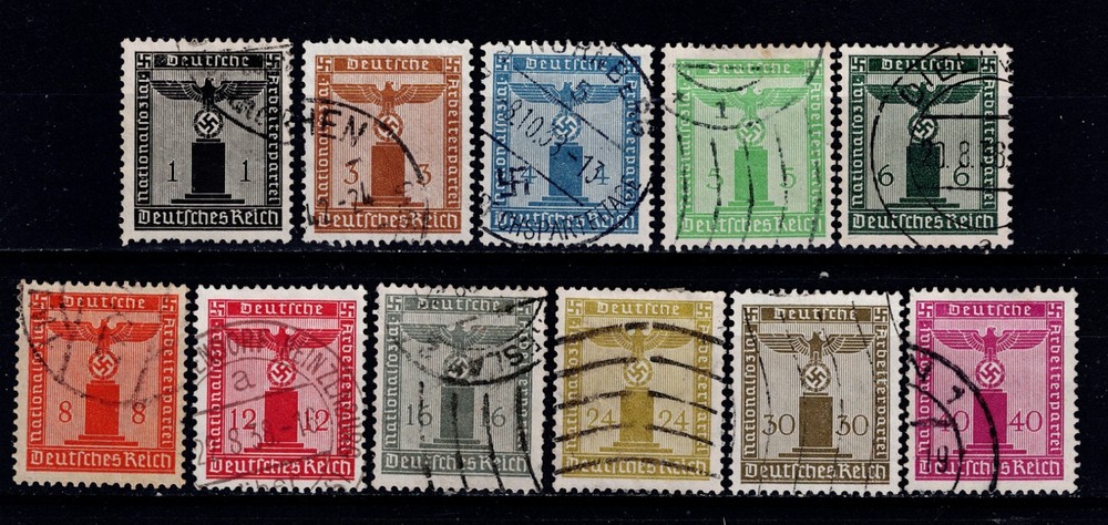 Germany Sc# S1-S11 Used CV $45+