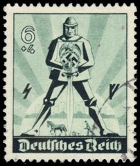 GERMANY B171 – May Day „Armed Warrior“ (pc14913)