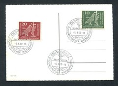 Germany – BRD : Special card from 1960 – fancy cancels – CTO