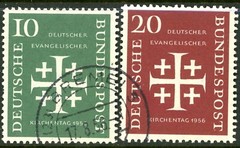 Stamps Germany, Scott # 744-745 used