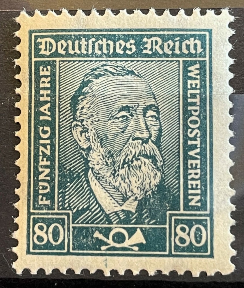 Germany 1924 Reich Mi 363 Sc 343 Heinrich Stephan **MNH