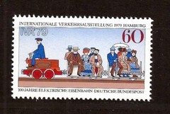 [D7918] BRD, Germany, 1979 MNH** International Traffic Exhibition, Trains