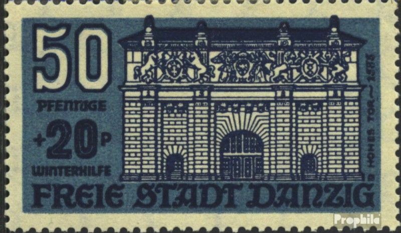 Gdansk 266 with hinge 1936 Winter Relief