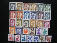 Berlin 1969/72- Four Short Years of 85 Stamps, 2 SS, CTO, Used, MNH