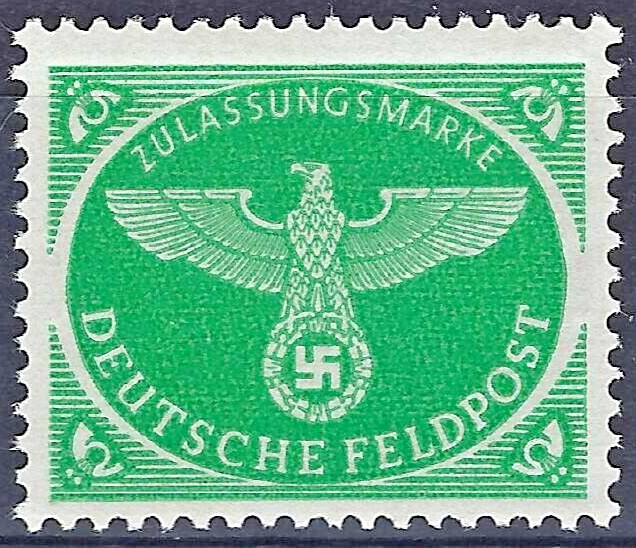 Germany Third Reich Military Field post for Xmas packages 1944 Mi #4 MNH **