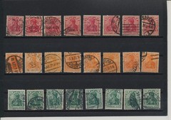 Germany, Deutsches Reich, Nazi, liquidation collection, stamps, Lot,used (BR 30)
