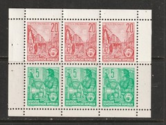 German Democratic Republic – Lot 71: (188a, 188b & 227a MNH) Scott C.V. $76.00