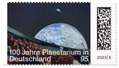 Germany October 2023 Issues Personalities, Radio, Soccer, Astronomy 6 MNH Stamps