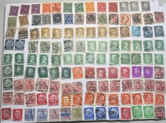 Lot of 160+ Germany 1900-1932 Weimar Reichspost Pictorials Perfins Used