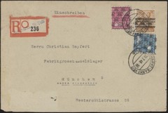 GERMANY, 1948. Am. Br. Currency Mi 43II, 44I, 47II, Neumarkt St. Viet – Munich