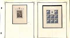 Croatia Specialized Stamp Collection on 40 Scott Pages, Blocks & Unlisted WWII