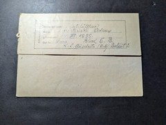 1943 Germany Auschwitz Concentration Camp Cover to Krakau Poland