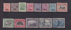 1920 Eupen & Malmedy: Overprints (N°22/35) S. Cpl. SPL. (433/S226)