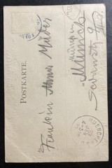 1899 Germany Picture Postcard Cover To Munich Chinese Festival Carnaval