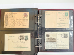 Saxony Briefe-Sammlung Vorphila – German Reich Approx. 200 Piece IN 2 Albums