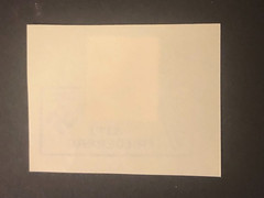 SUDETENLAND WWII-GERMAN OCC. Local ovpt FRIEDEBERG Ble stamp, on pap. 30 h. #226